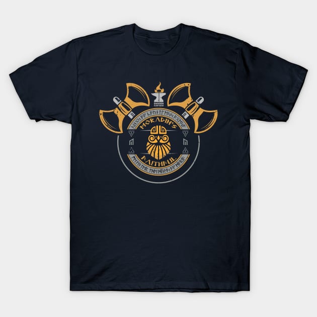 Dwarven Clan Gear T-Shirt by KennefRiggles